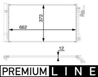 MAHLE AC65000P - Condensador, aire acondicionado - BEHR *** PREMIUM LINE ***