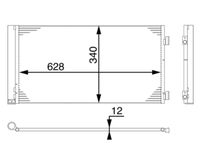 MAHLE AC751000S - Condensador, aire acondicionado - BEHR