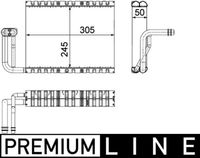 MAHLE AE88000P - Tipo radiador: Tubos refrigerantes paralelo<br>Longitud de red [mm]: 307<br>Ancho de red [mm]: 209<br>Profundidad de red [mm]: 60<br>Vehículo con dirección a la izquierda / derecha: para dirección izquierda/derecha<br>Artículo complementario / información complementaria 2: sin válvula de expansión<br>Fabricante: MAHLE<br>Peso neto [g]: 1904<br>h embalaje [cm]: 20,00<br>Ancho de embalaje [cm]: 29,00<br>long. de embalaje [cm]: 44,0<br>