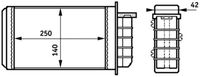 MAHLE AH148000S - Radiador de calefacción - BEHR