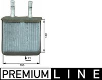 MAHLE AH171000P - Radiador de calefacción - BEHR *** PREMIUM LINE ***