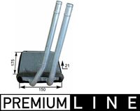 MAHLE AH178000P - Radiador de calefacción - BEHR *** PREMIUM LINE ***