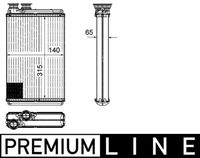 MAHLE AH 195 000P - Radiador de calefacción