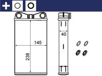 MAHLE AH 239 000S - Radiador de calefacción