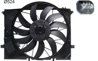 MAHLE CFF172000S - Ventilador, refrigeración del motor - BEHR