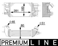 MAHLE CI154000P - Radiador de aire de admisión - BEHR *** PREMIUM LINE ***