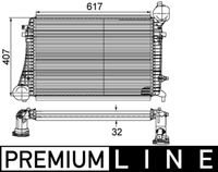 MAHLE CI167000P - Radiador de aire de admisión - BEHR *** PREMIUM LINE ***