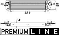 MAHLE CI200000P - Radiador de aire de admisión - BEHR *** PREMIUM LINE ***