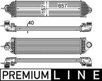 MAHLE CI247000P - Radiador de aire de admisión - BEHR *** PREMIUM LINE ***