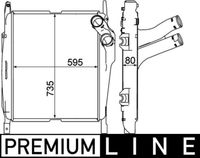 MAHLE CI270000P - Material aletas refrigeradoras: Aluminio<br>Tipo radiador: Aletas refrigeración soldadas<br>Longitud de red [mm]: 596<br>Ancho de red [mm]: 712<br>Profundidad de red [mm]: 64<br>Fabricante: MAHLE<br>long. de embalaje [cm]: 118,0<br>Peso neto [g]: 21764<br>h embalaje [cm]: 50,00<br>Ancho de embalaje [cm]: 99,00<br>