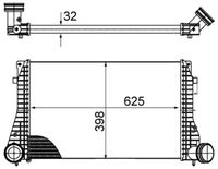 MAHLE CI482000S - Radiador de aire de admisión - BEHR