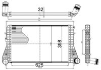 MAHLE CI517000S - Radiador de aire de admisión - BEHR