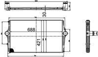 MAHLE CI518000S - Radiador de aire de admisión - BEHR