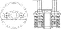 MAHLE CLC179000S - Radiador de aceite, transmisión automática - BEHR