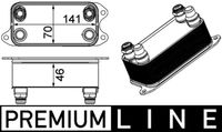 MAHLE CLC227000P - Radiador de aceite, transmisión automática - BEHR *** PREMIUM LINE ***