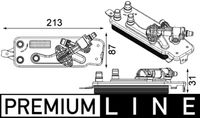 MAHLE CLC90000P - Radiador de aceite, transmisión automática - BEHR *** PREMIUM LINE ***