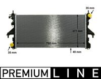 MAHLE CR1069000P - Radiador, refrigeración del motor - BEHR *** PREMIUM LINE ***