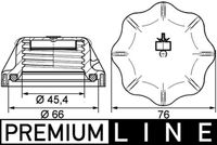 MAHLE CRB20000P - Tapón, depósito de refrigerante - BEHR *** PREMIUM LINE ***