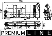 MAHLE CRT42000P - Depósito compensación, refrigerante - BEHR *** PREMIUM LINE ***