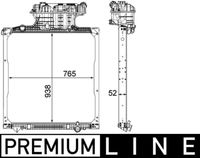 MAHLE CR1038000P - Radiador, refrigeración del motor - BEHR *** PREMIUM LINE ***