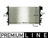 MAHLE CR1099000P - Radiador, refrigeración del motor - BEHR *** PREMIUM LINE ***