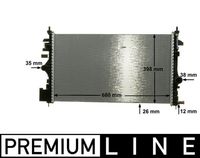 MAHLE CR1102000P - Radiador, refrigeración del motor - BEHR *** PREMIUM LINE ***