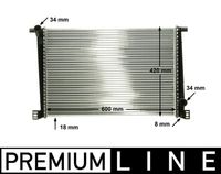 MAHLE CR1123000P - Radiador, refrigeración del motor - BEHR *** PREMIUM LINE ***