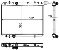 MAHLE CR1144000P - Radiador, refrigeración del motor - BEHR *** PREMIUM LINE ***