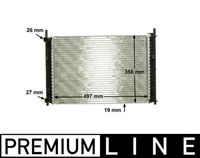 MAHLE CR1354000P - Radiador, refrigeración del motor - BEHR *** PREMIUM LINE ***