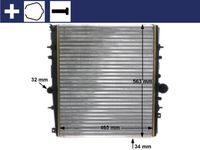 MAHLE CR1437000S - Radiador, refrigeración del motor - BEHR