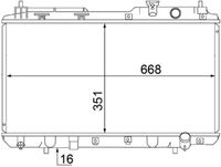 MAHLE CR1457000S - Radiador, refrigeración del motor - BEHR