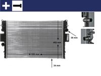 MAHLE CR1551000S - Radiador, refrigeración del motor - BEHR