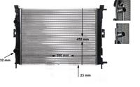 MAHLE CR1690000S - Radiador, refrigeración del motor - BEHR