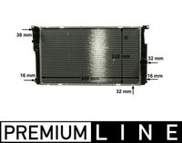 MAHLE CR1909000P - Radiador, refrigeración del motor - BEHR *** PREMIUM LINE ***