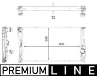 MAHLE CR1923000P - Radiador, refrigeración del motor - BEHR *** PREMIUM LINE ***