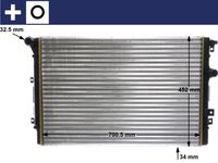 MAHLE CR2032000S - Radiador, refrigeración del motor - BEHR