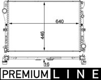 MAHLE CR2100000P - Radiador, refrigeración del motor - BEHR *** PREMIUM LINE ***