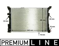 MAHLE CR2169000P - Radiador, refrigeración del motor - BEHR *** PREMIUM LINE ***