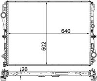 MAHLE CR2172000P - Radiador, refrigeración del motor - BEHR *** PREMIUM LINE ***