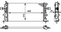 MAHLE CR237000S - Radiador, refrigeración del motor - BEHR