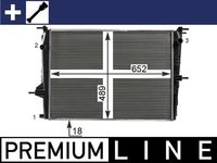 MAHLE CR23000P - Radiador, refrigeración del motor - BEHR *** PREMIUM LINE ***