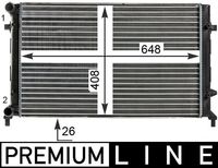 MAHLE CR30000P - Radiador, refrigeración del motor - BEHR *** PREMIUM LINE ***