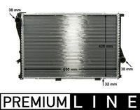 MAHLE CR295000P - Radiador, refrigeración del motor - BEHR *** PREMIUM LINE ***