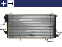 MAHLE CR431000S - Radiador, refrigeración del motor - BEHR