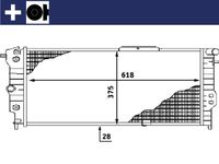 MAHLE CR440000S - Radiador, refrigeración del motor - BEHR