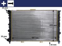 MAHLE CR518000S - Radiador, refrigeración del motor - BEHR