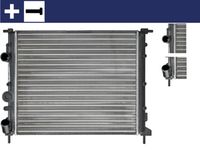 MAHLE CR449000S - Tipo radiador: Aletas refrigeración unidas mecánicamente<br>Longitud de red [mm]: 430<br>Ancho de red [mm]: 378<br>Profundidad de red [mm]: 28<br>Material depósitos de agua (radiador): Plástico<br>Equipamiento de vehículo: para vehículos sin aire acondicionado<br>Clase de caja de cambios: Caja de cambios manual<br>Ancho de embalaje [cm]: 14,00<br>Peso neto [g]: 1558<br>long. de embalaje [cm]: 59,0<br>h embalaje [cm]: 62,00<br>