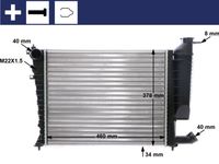 MAHLE CR478000S - Radiador, refrigeración del motor - BEHR