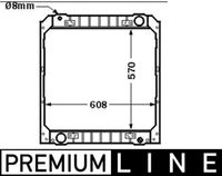 MAHLE CR502000P - Radiador, refrigeración del motor - BEHR *** PREMIUM LINE ***