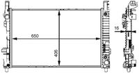 MAHLE CR661000S - Radiador, refrigeración del motor - BEHR